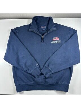 Jansport George W. Bush Presidential Center Quarter Zip L